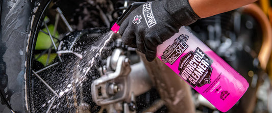 Motorcycle cleaner