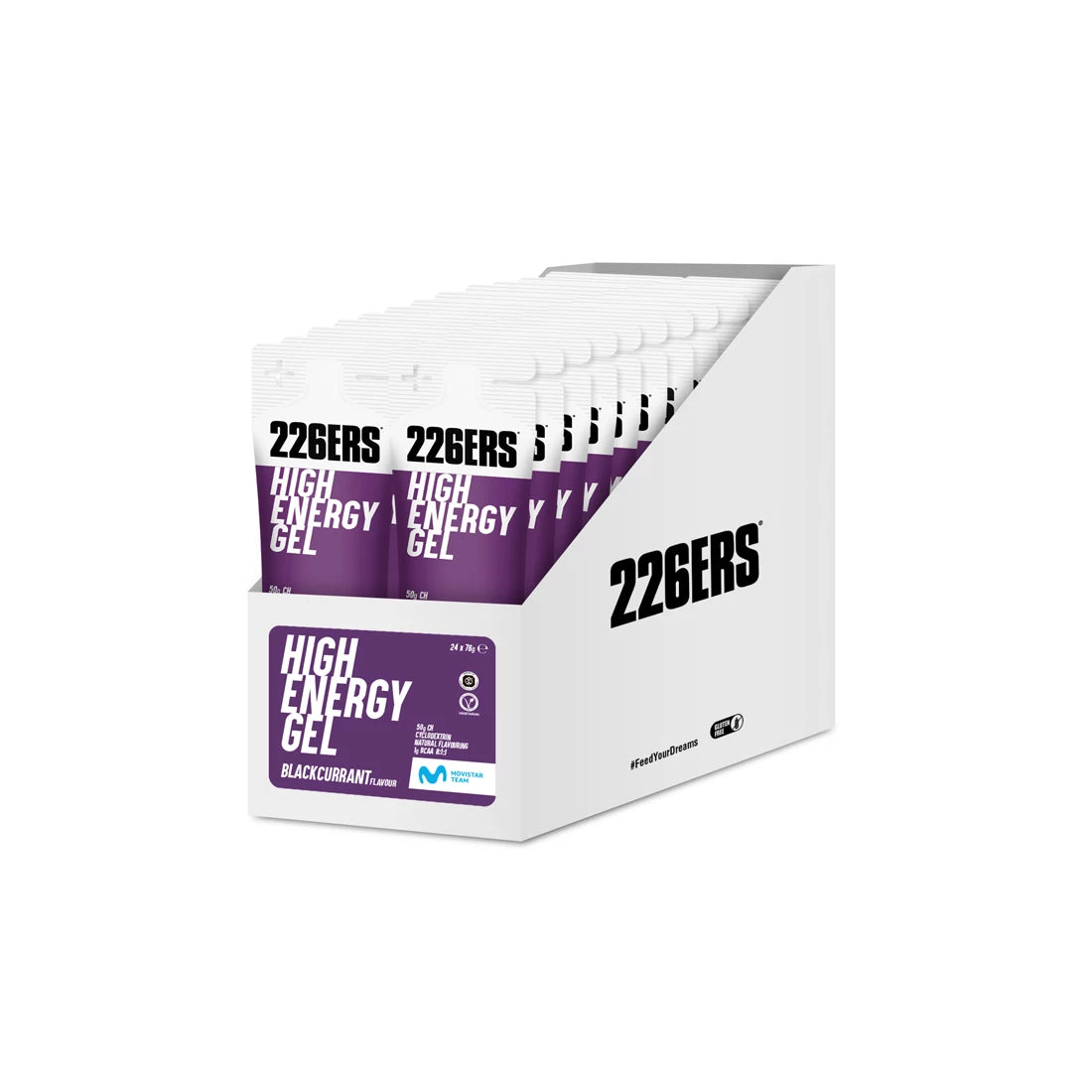 HIGH ENERGY GEL 76g - Gel Energético con ciclodextrina