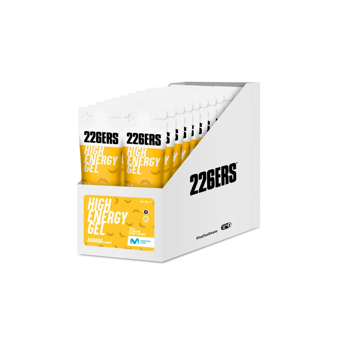 HIGH ENERGY GEL 76g - Gel Energético con ciclodextrina