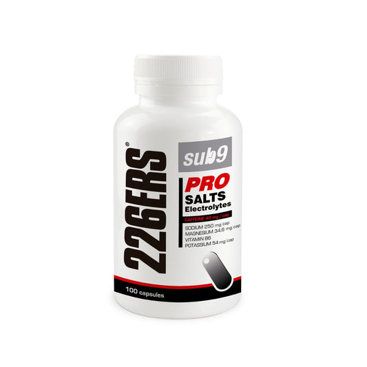 SUB9 PRO SALTS ELECTROLYTES - Duplo de Sales y Electrolitos con Cafeína - 2 Cápsulas