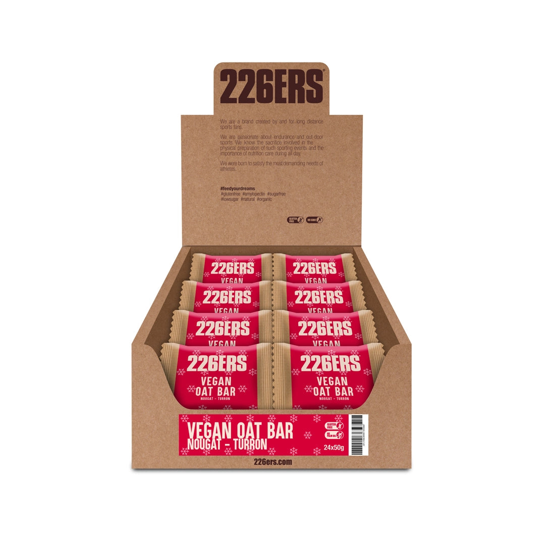 VEGAN OAT BAR - Barrita Energética Vegana de Avena - 50g