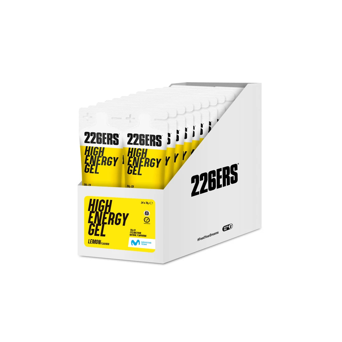 HIGH ENERGY GEL 76g - Gel Energético con ciclodextrina